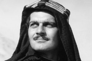 Omar Sharif in a scene from the film Lawrence of Arabia..